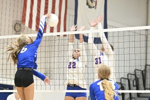 Morgantown volleyball sweeps season opener on its new court